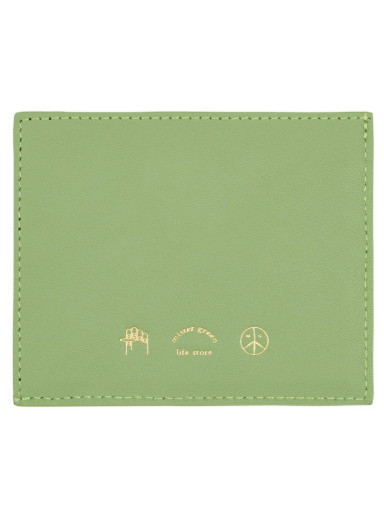 Pénztárca Mister Green Leather Classic Card Case Zöld | MGCARDCASE 001