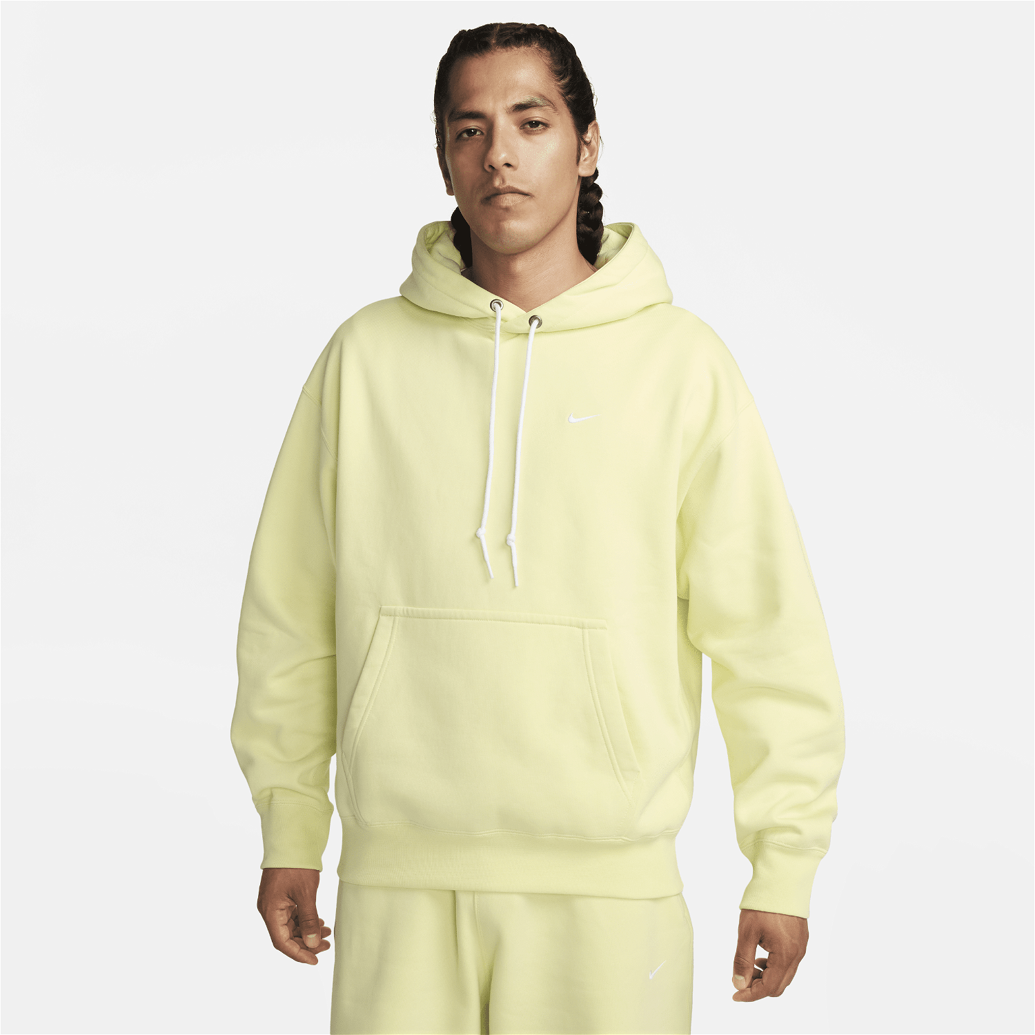 Sweatshirt Nike Solo Swoosh Fleece Hoodie Sárga | DX1355-331, 0