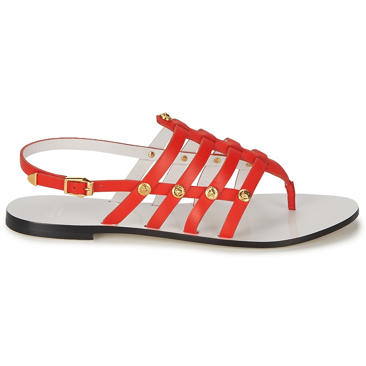 Sneakerek és cipők Versace Sandals 
Piros | DSL944C-K6MO-SCARLET-ORO, 1