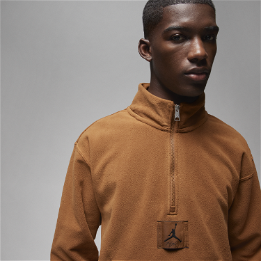 Sweatshirt Jordan Essentials Winterized Fleece Half-Zip 
Narancssárga | FD7863-281, 2