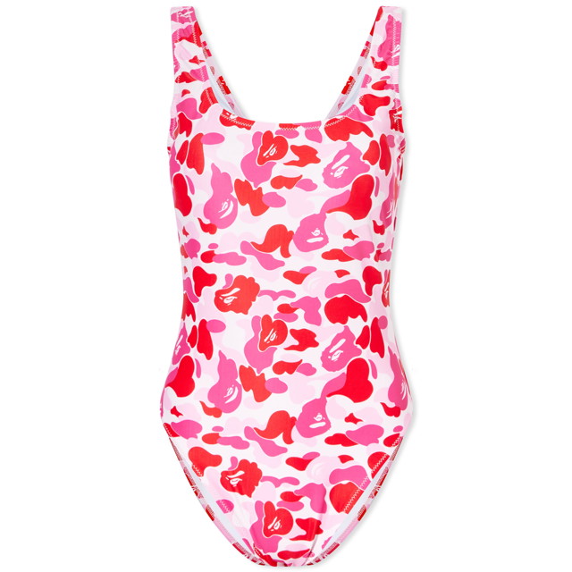 Fürdőruha BAPE A Bathing Ape ABC Camo Swimsuit Rózsaszín | 001GDJ302004L-PNK