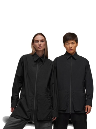 Ing Y-3 Winter Ripstop Overshirt Fekete | IL2039