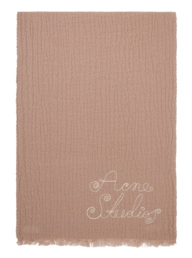 Sálak és kendők Acne Studios Embroidered Scarf Rózsaszín | CA0244-