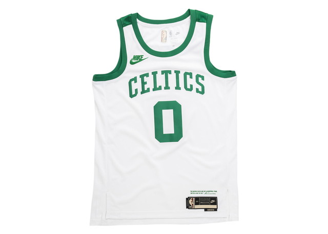 Sportmezek Nike NBA Boston Celtics Jayson Tatum Dri-Fit Jersey White/Green Fehér | DB4117-100