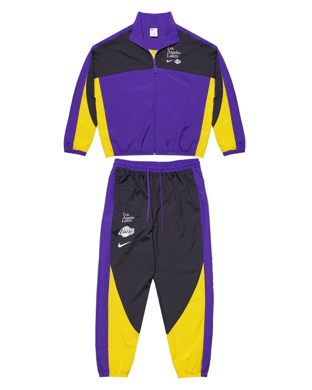 Dzsekik Nike LA LAKERS STARTFIVE TRACKSUIT Orgona | FD8554-504