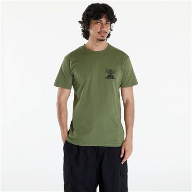 Póló Horsefeathers Wheel Tech T-Shirt Loden Green Zöld | TM051C, 0