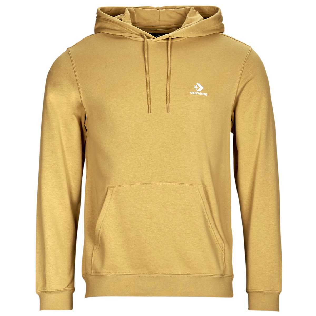 Sweatshirt Converse Go-To Embroidered Hoodie Sárga | 10023874-A27, 0