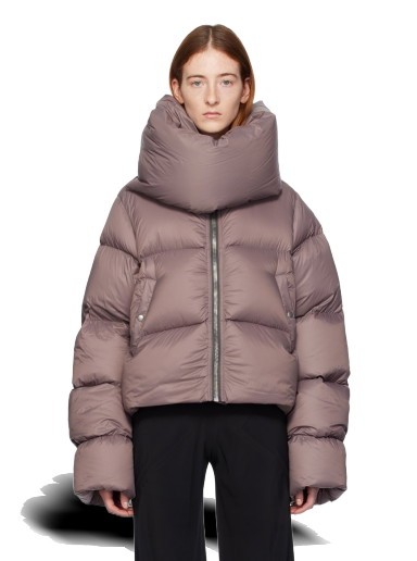 Dzsekik Rick Owens Funnel Neck Down Jacket Orgona | RO02C1774 NPD3