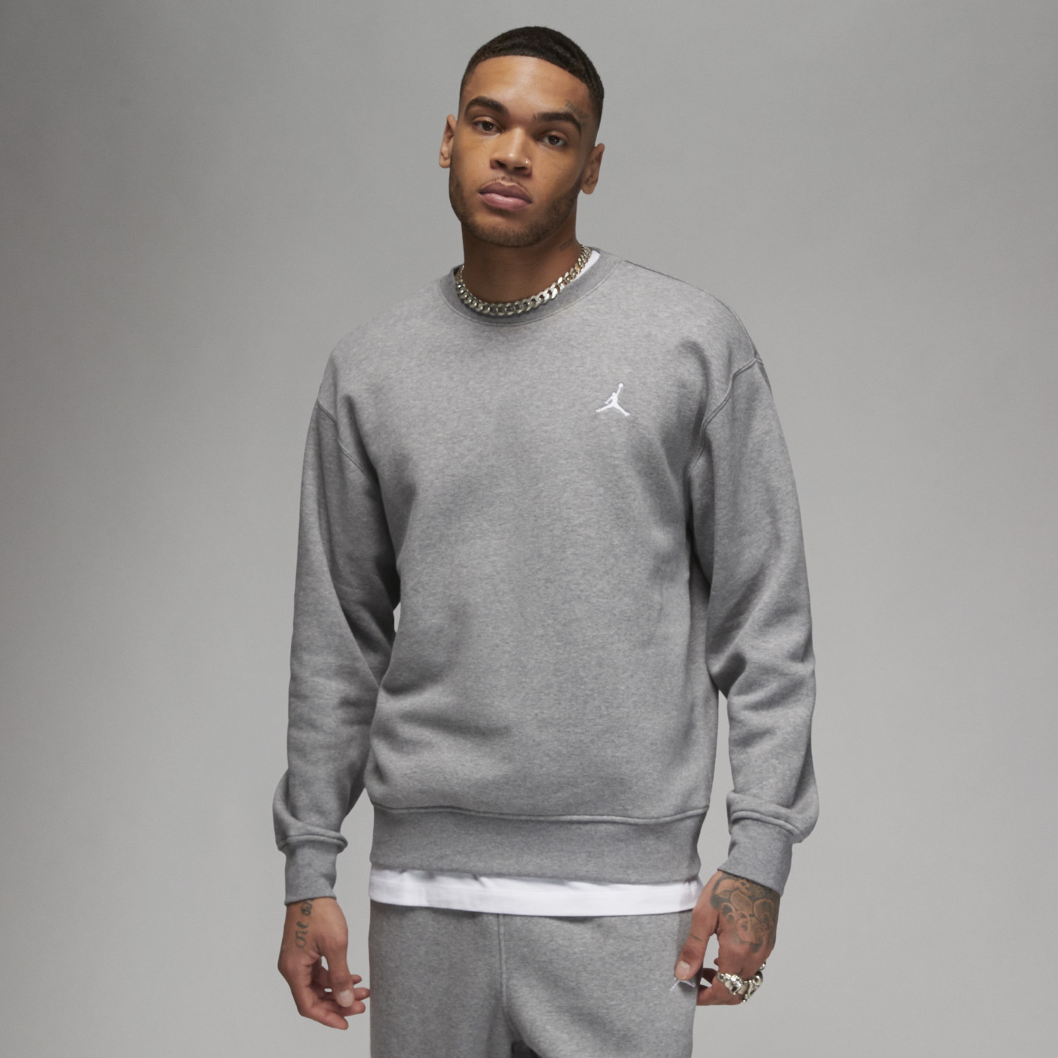 Sweatshirt Jordan Jordan Essentials Szürke | FJ7776-091, 0