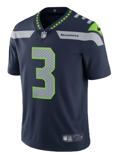 NFL Seattle Seahawks Vapor Untouchable Jersey (Russell Wilson)