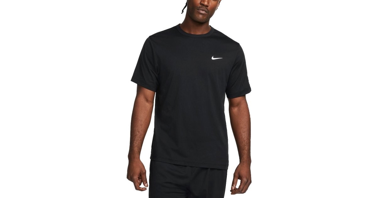 Póló Nike Dri-FIT UV Hyverse Tee Fekete | dv9839-010, 1