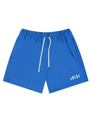 Fürdőruha AMIRI Core Logo Swim Trunk Kék | PS22MSB001-424