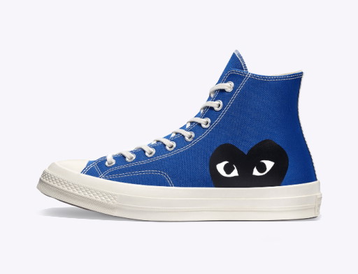 Sneakerek és cipők Converse Comme des Garçons PLAY x Chuck Taylor All-Star 70s Hi Kék | 168300C