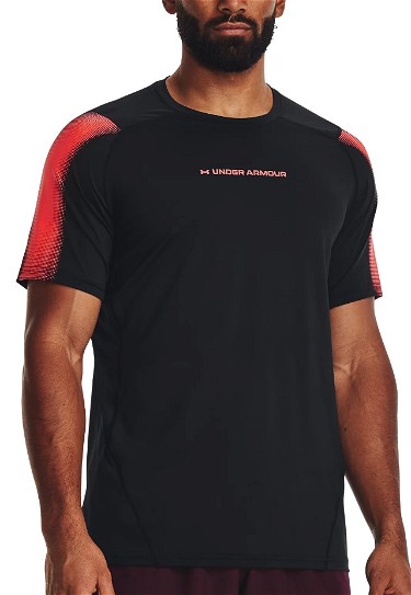 Póló Under Armour HG Armour Nov Fitted Tee Fekete | 1377160-003, 0