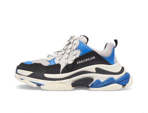 Sneakerek és cipők Balenciaga Triple S Black Blue Kék | 536737W09OH1007