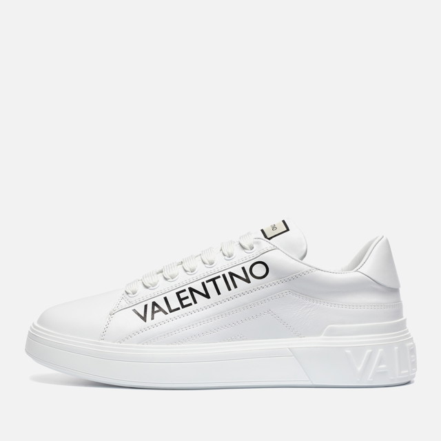 Sneakerek és cipők Valentino Rey Leather Low Top Trainers Fehér | 92R2103VIT-010