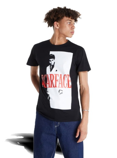 Póló Urban Classics Scareface Logo T-shirt Fekete | MC626-black