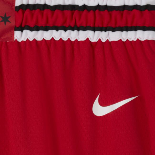 Rövidnadrág Nike Chicago Bulls Icon Edition NBA Swingman Shorts 
Piros | AJ5593-657, 1