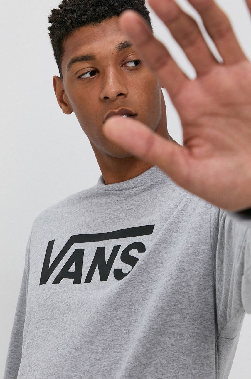 Póló Vans Classic Tee Szürke | VN000K6HATJ1, 0