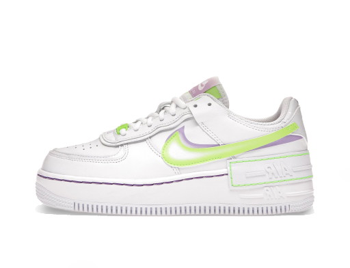 Sneakerek és cipők Nike Air Force 1 Low Shadow White Electric Green W Fehér | DD9684-100