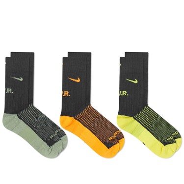 Zoknik és harisnyanadrágok Nike NOCTA x Crew Sock - 3 Pack Multi Többszínű | DD9240-910, 0