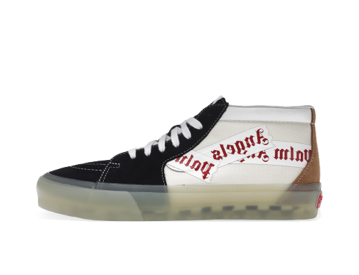 Sneakerek és cipők Vans Vault Sk8-Mid LX Palm Angels Black White Beige Fehér | VN0A7TNHF78C
