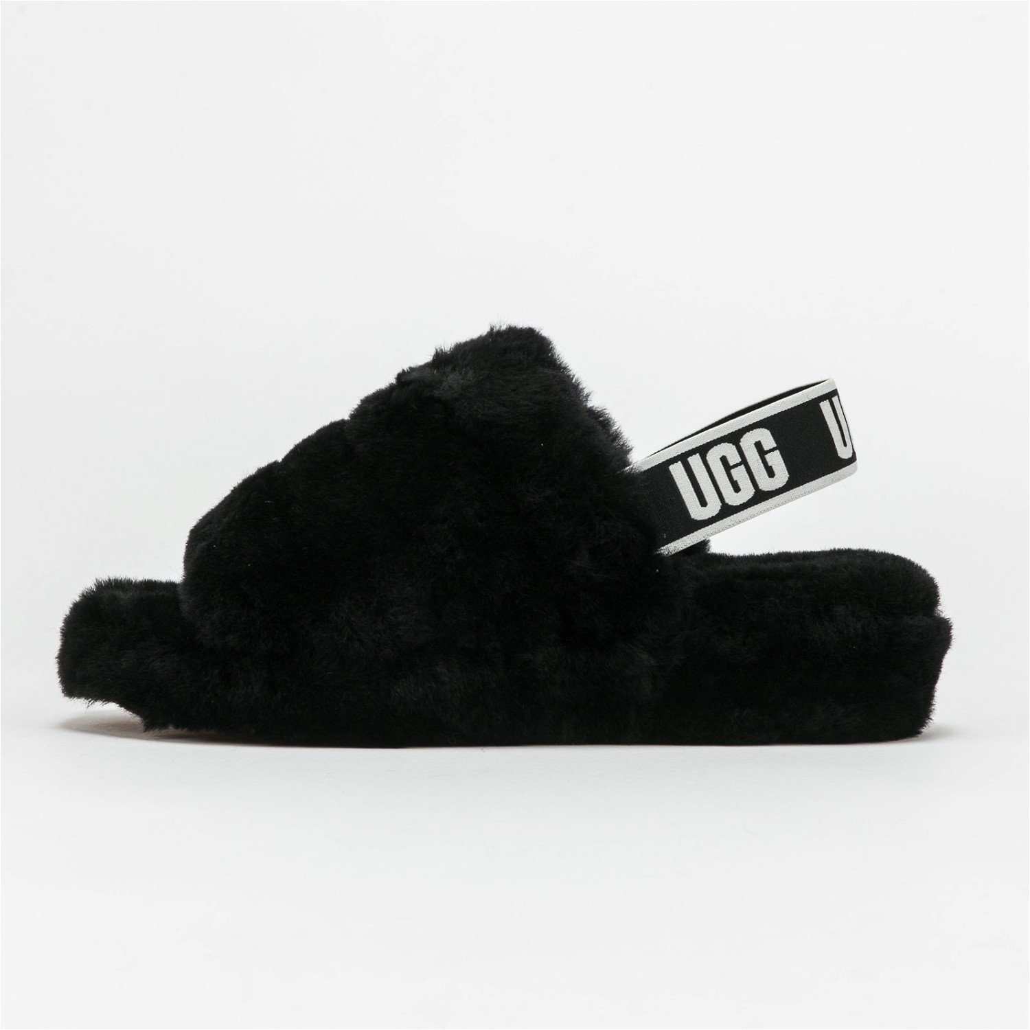 Sneakerek és cipők UGG Fluff Yeah Slide "Black" W Fekete | 1095119 BLK, 0