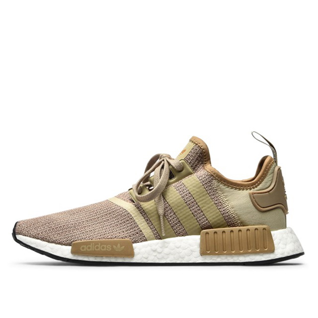 Sneakerek és cipők adidas Originals NMD R1 Boost "Raw Gold" Zöld | B79760