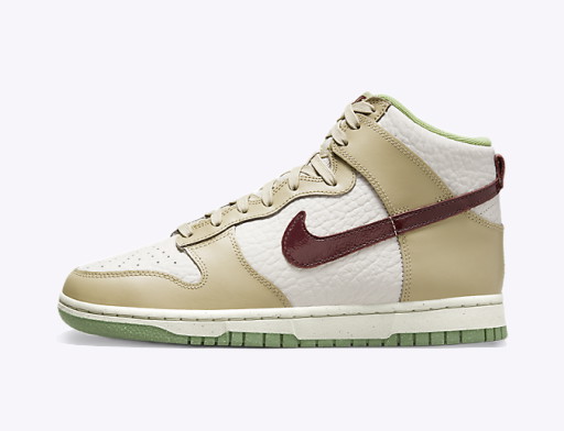 Kosárlabda Nike Dunk High "Light Bone" W Bézs | DX8956-001