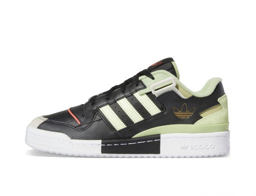 Sneakerek és cipők adidas Originals Forum Exhibit Low Core Black Almost Lime Magic Lime Fekete | GZ0936