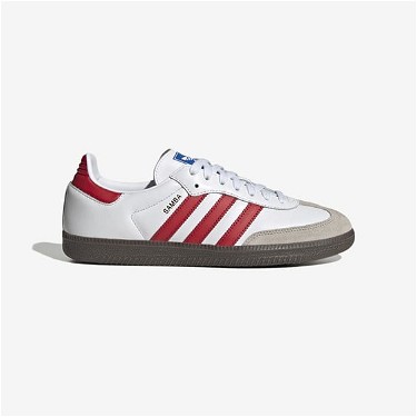 Sneakerek és cipők adidas Originals Samba OG White Red Fehér | IG1025, 4