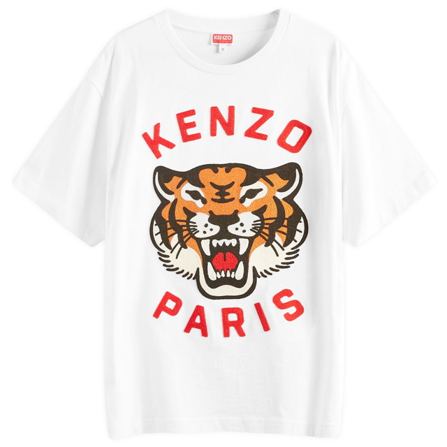 Póló KENZO Lucky Tiger Fehér | FE68TS0084SI-02