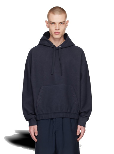 Sweatshirt AMI Boxy Hoodie Sötétkék | HSW215.750