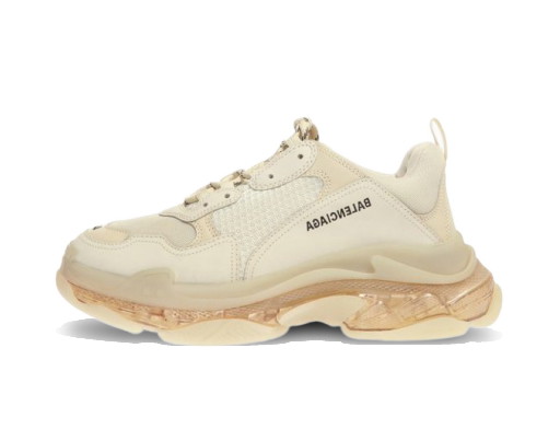 Sneakerek és cipők Balenciaga Triple S Clear Sole Beige Bézs | 541624 W09O1 9005