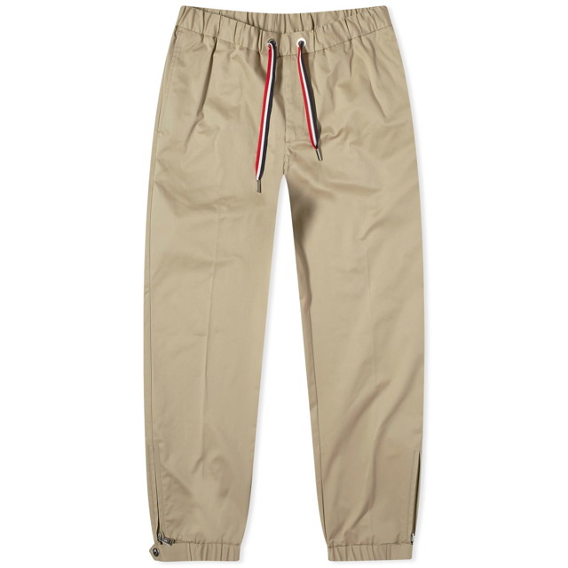 Nadrág Moncler Gabardine Tapered Trouser Bézs | 2A000-41-57448-202