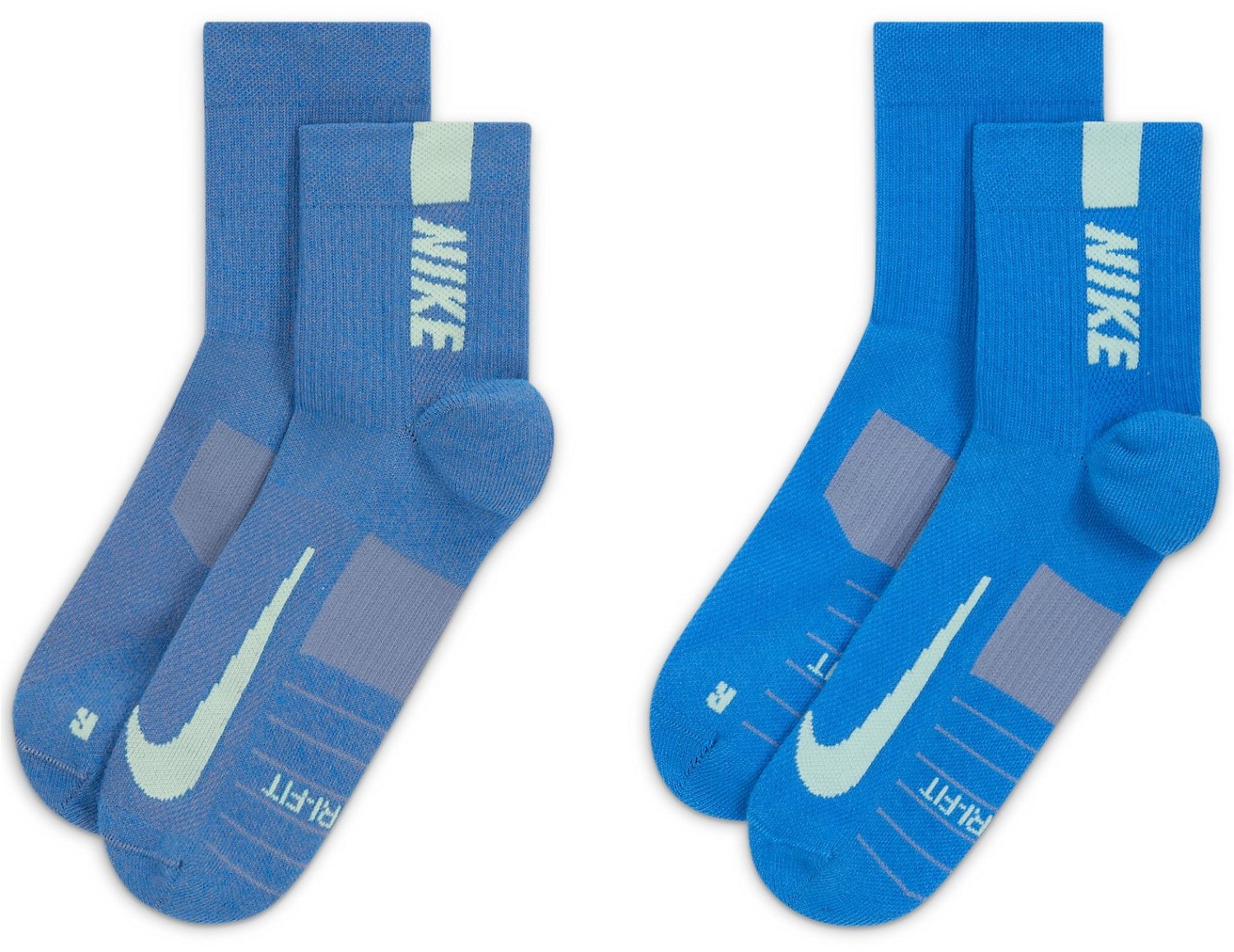 Zoknik és harisnyanadrágok Nike Ponožky U NK MLTPLIER ANKLE 2PR - 144 Sötétkék | sx7556-991, 1