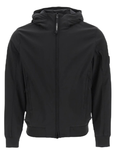 Dzsekik C.P. Company Lens-Detailed Zipped Jacket Fekete | 12CMOW002A005968A999