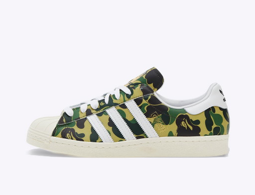 Sneakerek és cipők adidas Originals BAPE x Superstar 80s "ABC Camo" Zöld | GZ8981