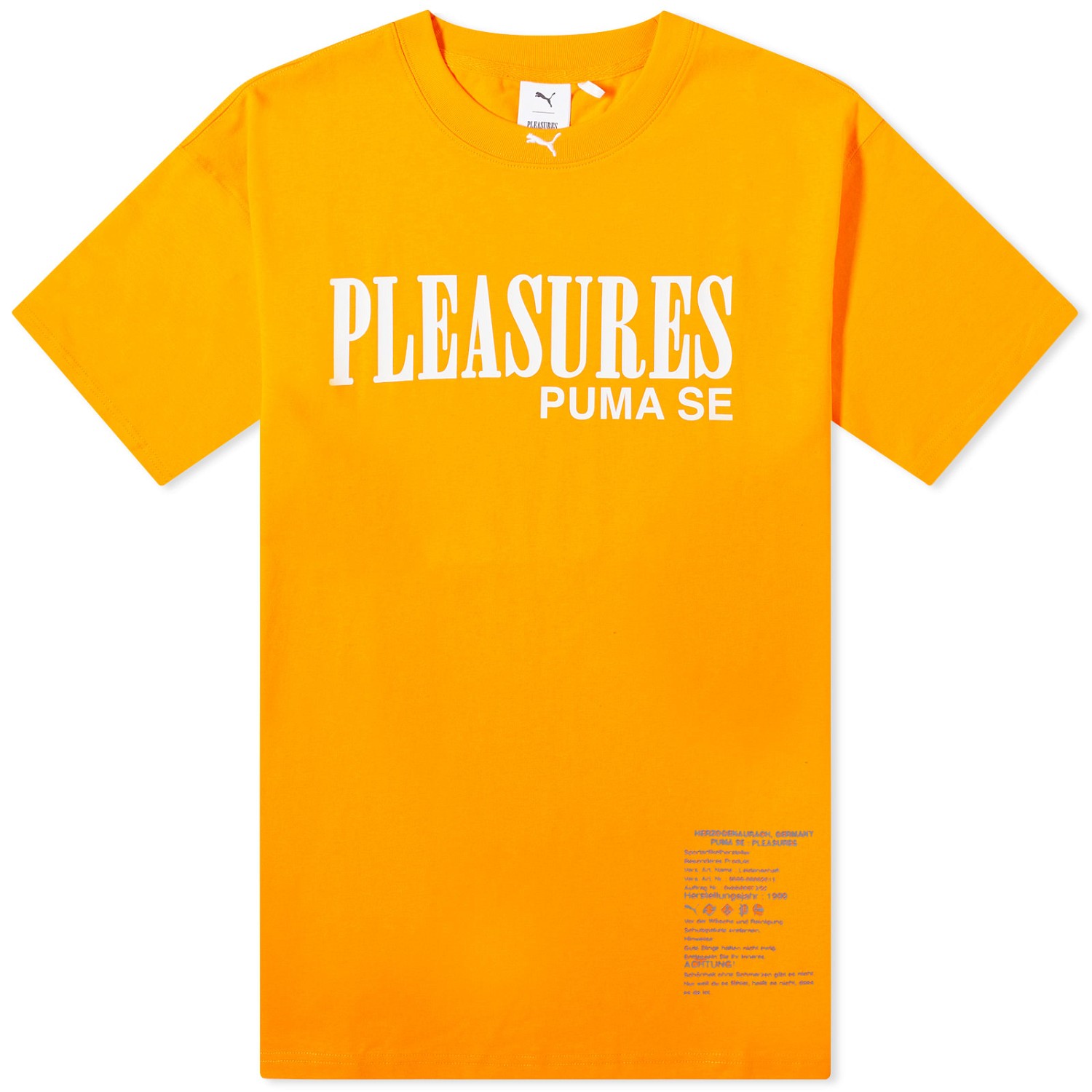 Póló Puma x Pleasures Typo 
Narancssárga | 620878-73, 0