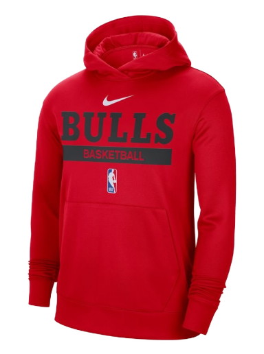 Sweatshirt Nike Dri-FIT NBA Chicago Bulls Spotlight Pullover Hoodie 
Piros | DN8152-657