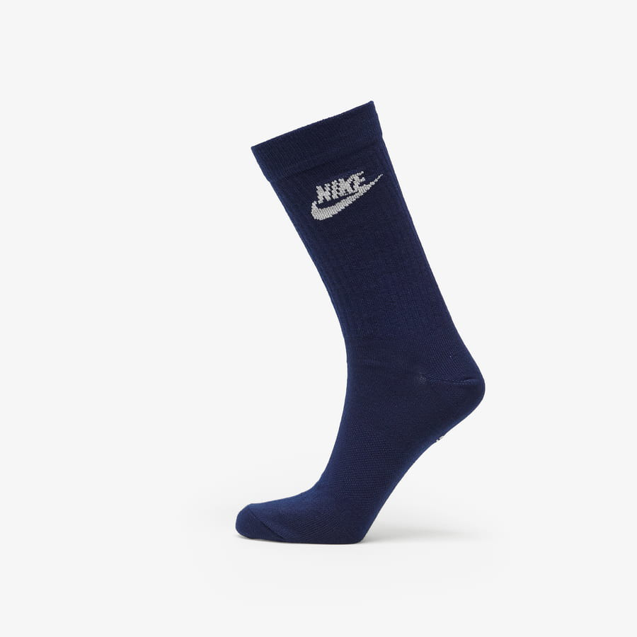 Zoknik és harisnyanadrágok Nike Sportswear Everyday Essential Crew Socks 3-Pack Többszínű | DX5025-903, 1