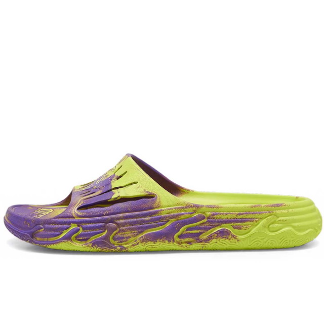 Sneakerek és cipők Puma MB.03 Slide, yellow/lilac 
Narancssárga | 394223_09