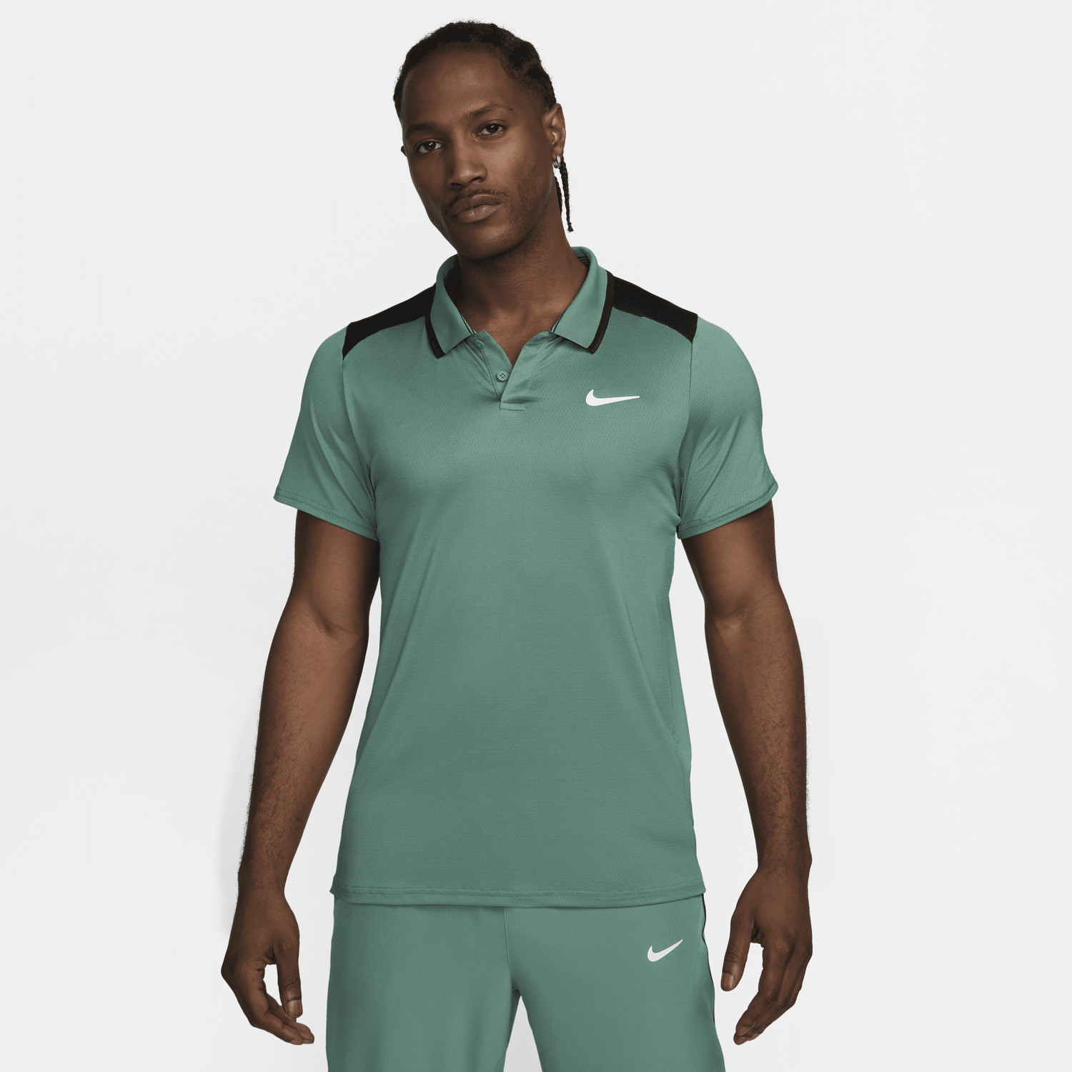 Pólóingek Nike Court Dri-FIT Advantage Zöld | FD5317-361, 0