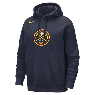 Sweatshirt Nike NBA Denver Nuggets Club Fekete | FB4759-419, 2