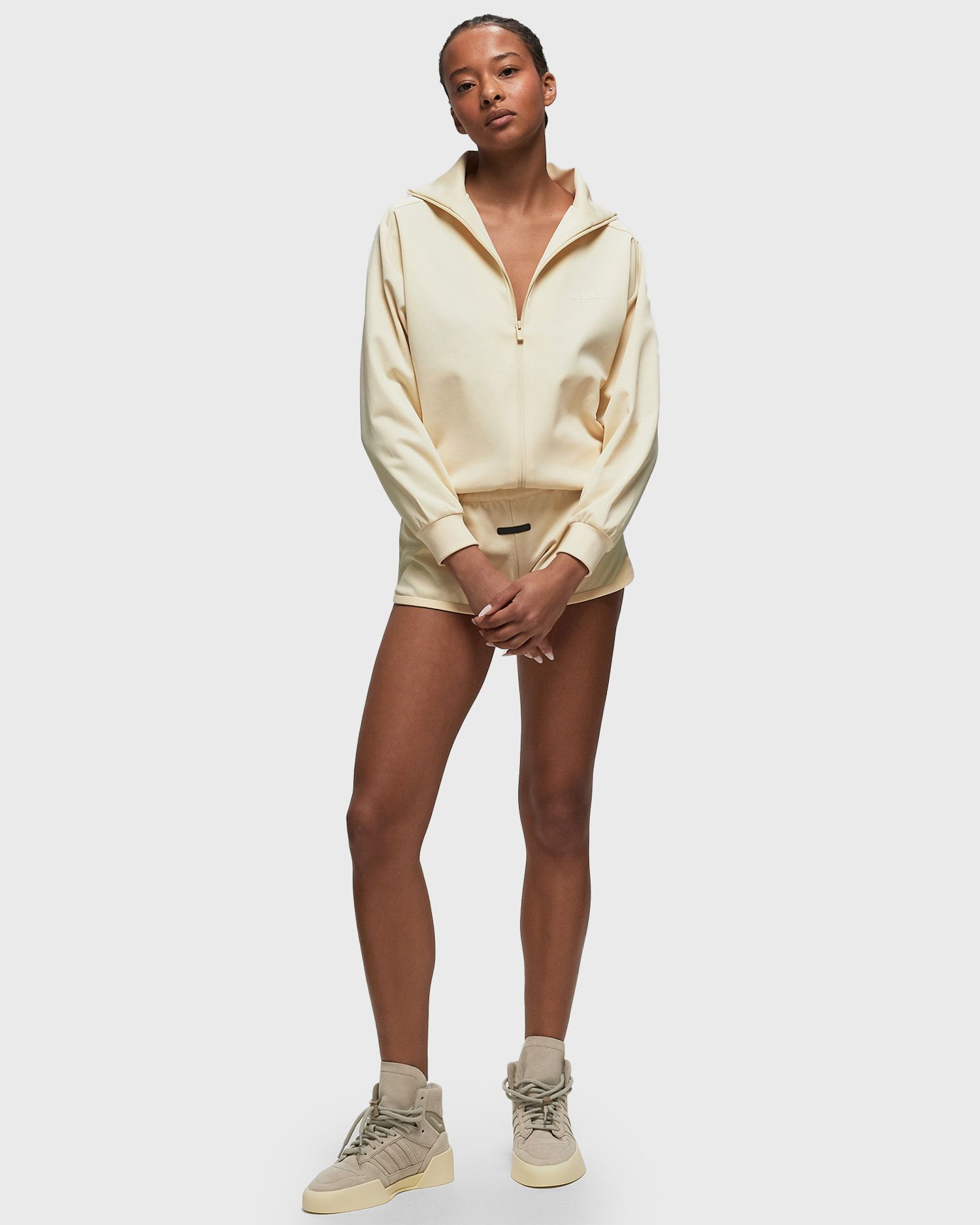 Sweatshirt adidas Originals FEAR OF GOD x ATHLETICS SH TRACKTOP Bézs | IS8712, 1