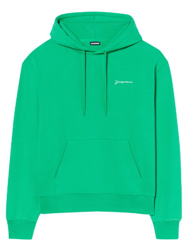 Sweatshirt Jacquemus Le Brode Hoodie Zöld | 216JS300 2210 550
