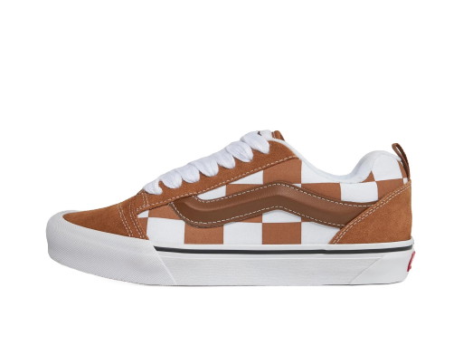 Sneakerek és cipők Vans Knu Skool Mega Check Brown Bézs | VN000CRPBRO