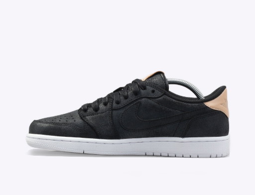 Korlátozott példányszámban Jordan Air Jordan 1 Retro Low OG Premium "Black Tan" Fekete | 905136-010