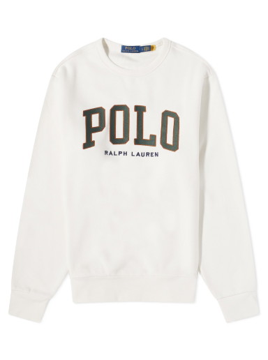 Sweatshirt Polo by Ralph Lauren Polo Ralph Lauren Polo College Logo Crew Nevis Fehér | 710917887001