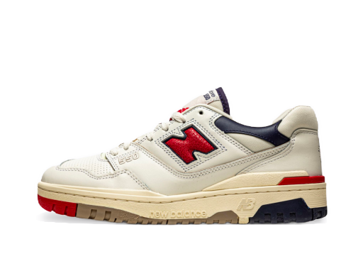 Sneakerek és cipők New Balance Aime Leon Dore x 550 "White Navy Red" Fehér | BB550A3